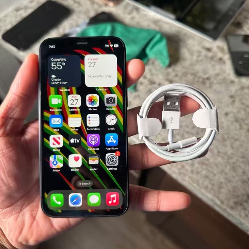 Apple iPhone 12 Mini 64GB in Black for Unlocked